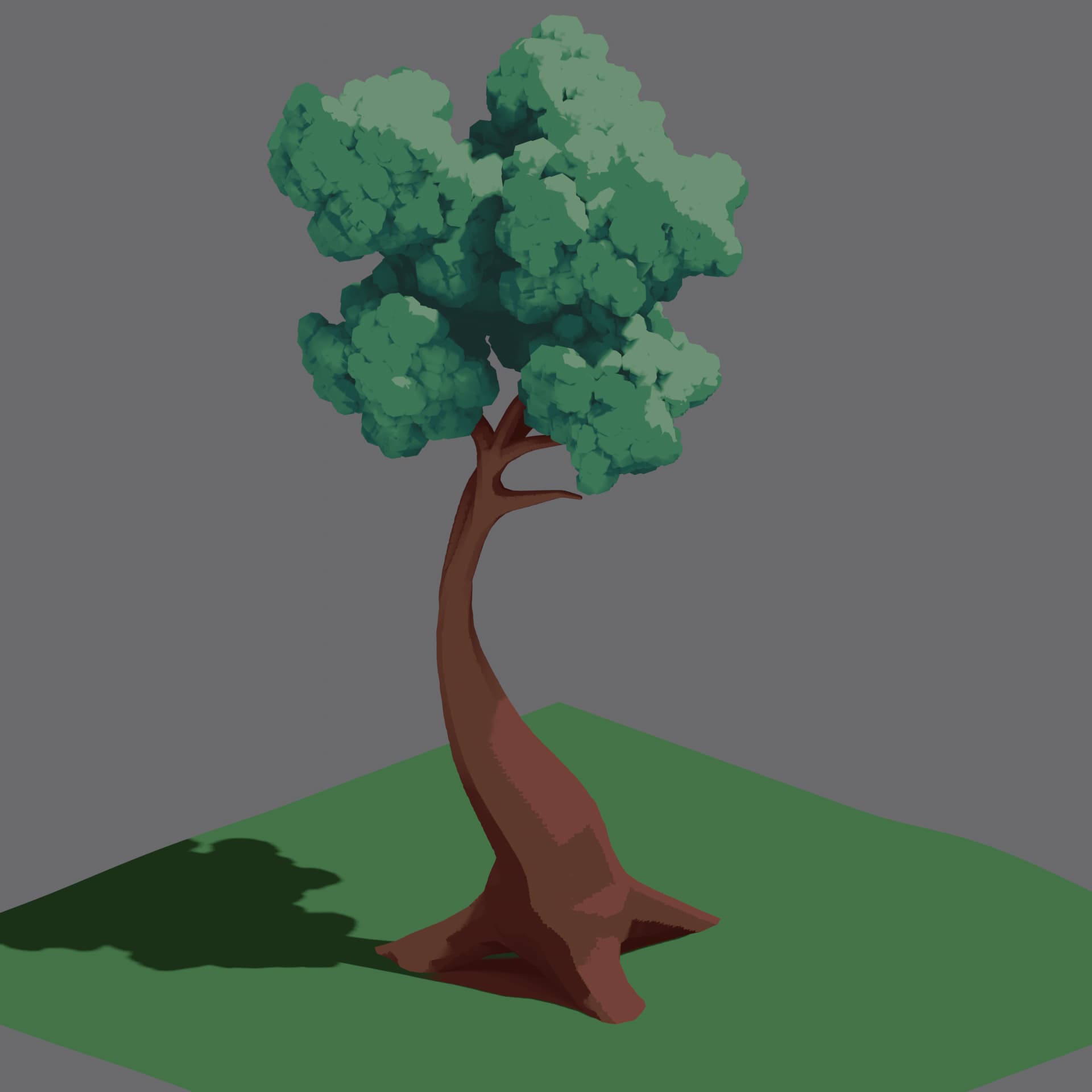 Blender tree render
